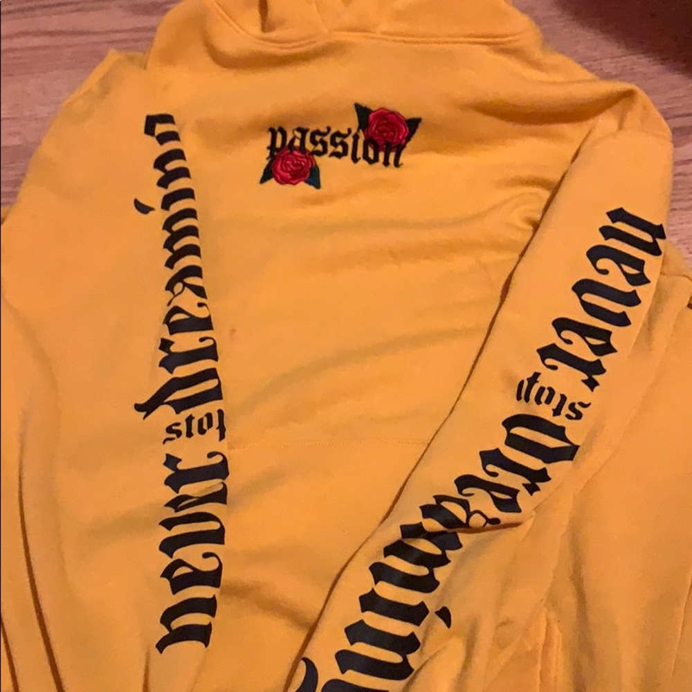 barley worn hoodie